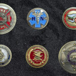 Grave marker Hero Medallions for Community Recognition